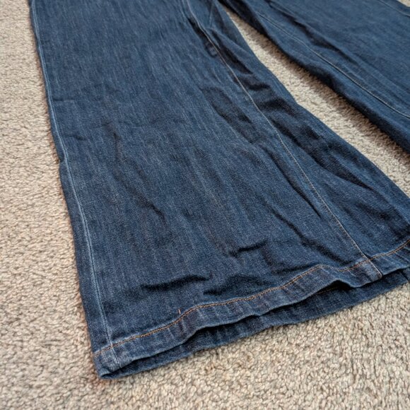 Anthropologie Pilcro & the Letterpress Wide Leg Jeans, Size 30, Blue - Picture 4 of 5